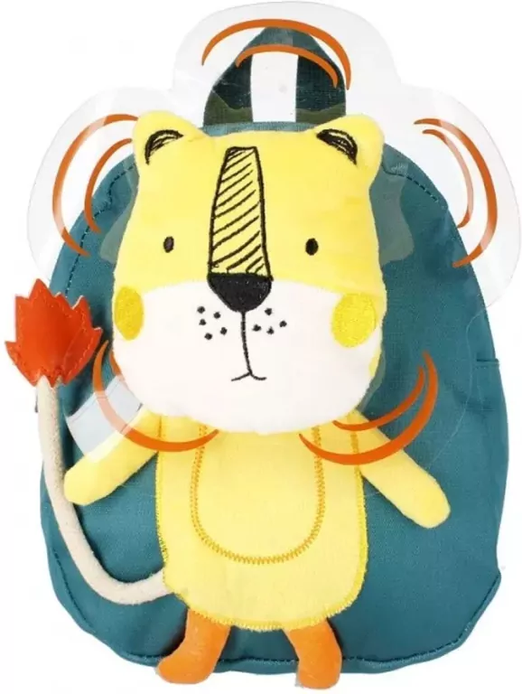 Plecak 3D pluszowy Tiger - tantis.pl