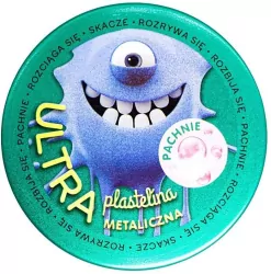 Ultra Plastelina Pachnąca metaliczna niebieska