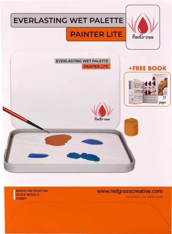 RedGrass: Painter Lite Wet Palette - Book Edition - tantis.pl