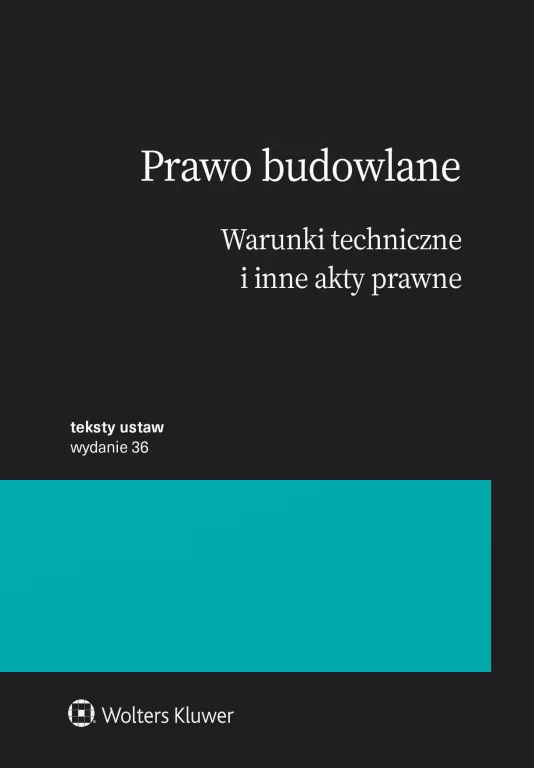 Prawo budowlane. Warunki techniczne i inne akty... - tantis.pl