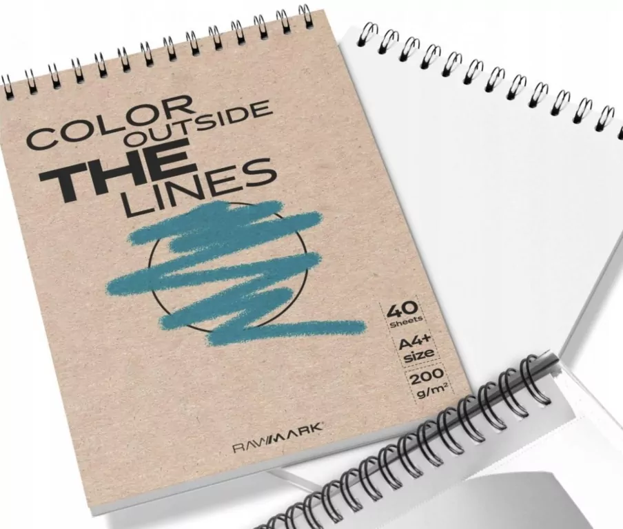 Kołonotatnik do markerów A4+/40K 200gsm - tantis.pl