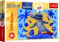 Puzzle 60 Dzień ze Stitchem TREFL - tantis.pl