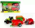 Traktor z maszynami rolniczymi - tantis.pl