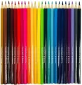 Kredki ołówkowe heksagonalne 24 kolory - tantis.pl