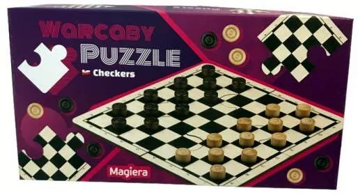 Warcaby Puzzle MAGIERA - tantis.pl