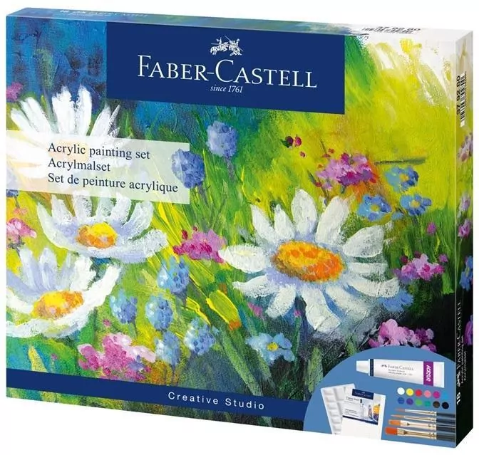 Zestaw do malowania Creative Studio FABER CASTELL - tantis.pl