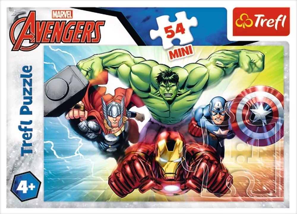 Puzzle 54. Mini. Avengers - tantis.pl