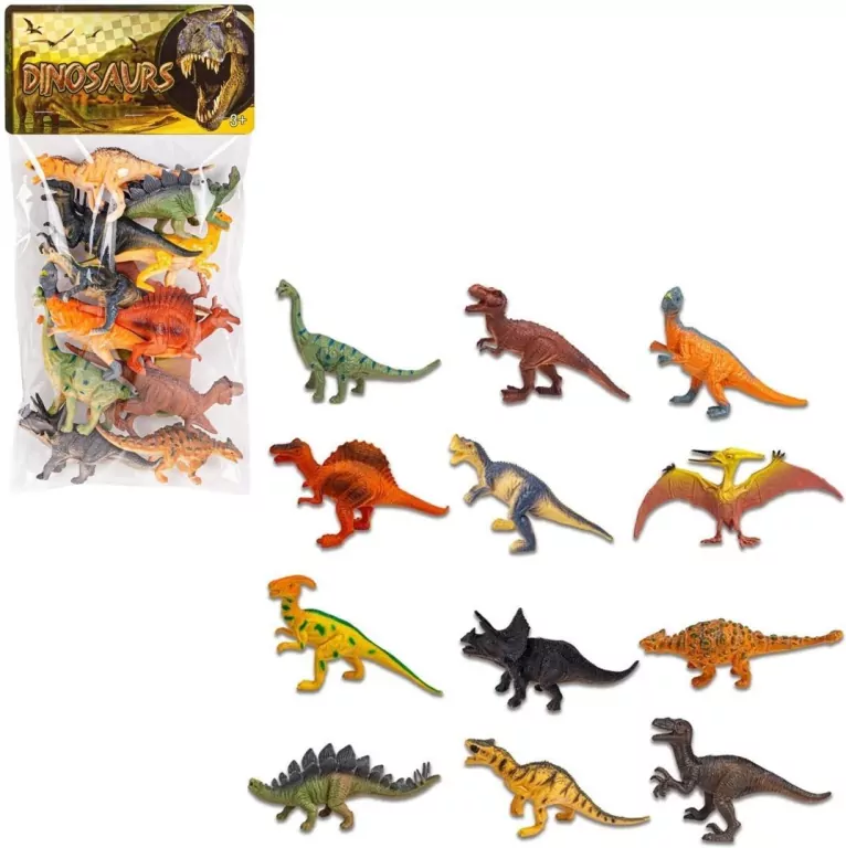 Zestaw dinozaurów MIX - tantis.pl