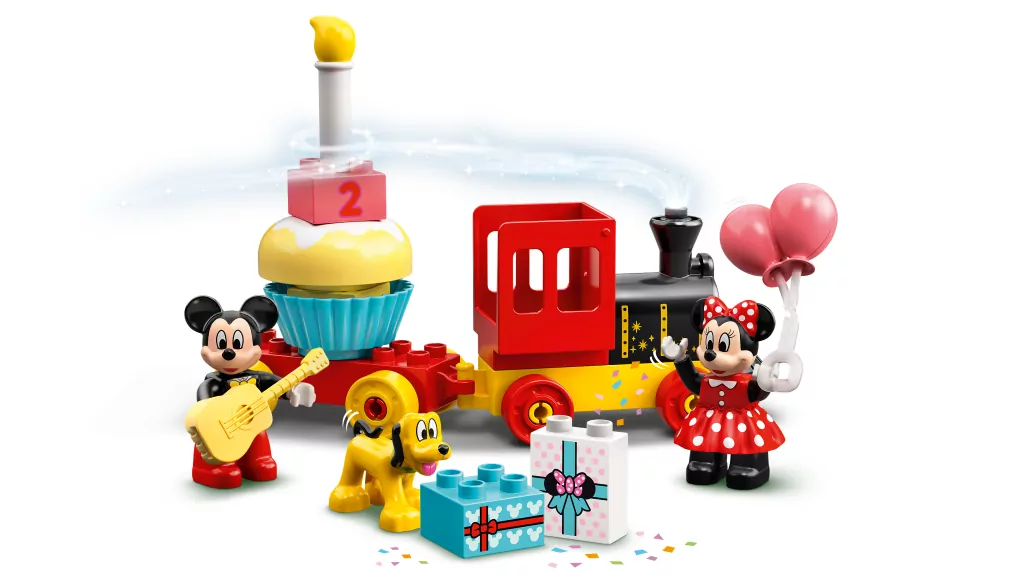 LEGO Duplo Disney. Urodzinowy pociąg myszek Miki i Minnie. 10941 - tantis.pl