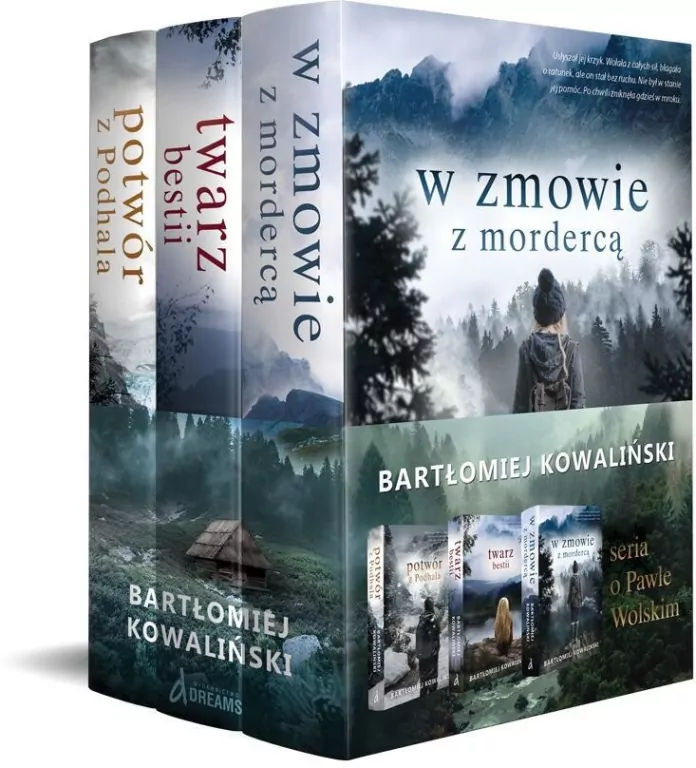 Pakiet: Seria o Pawle Wolskim. Tom 1-3 - tantis.pl