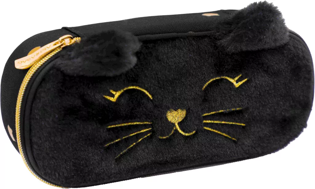 Piórnik Astrabag Fluffy Kitty Black AC6 - tantis.pl