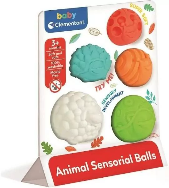 Piłeczki sensoryczne Zabawka. Clementoni - tantis.pl