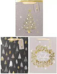 Torba prezentowa Święta 18x23x10cm mix STRIGO