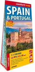 Comfort map Spain & Portugal Comfort map 1:1100000