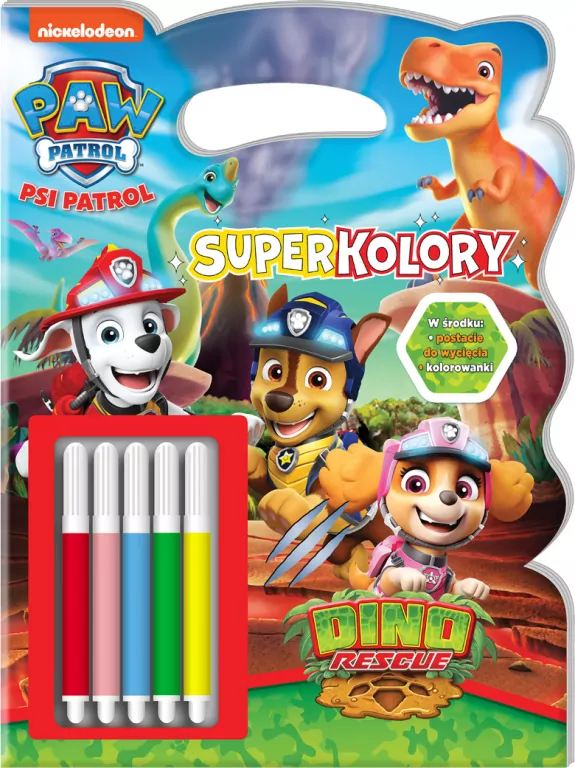 Psi Patrol. Superkolory cz. 3 Akcja z dinozaurami - tantis.pl