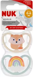 Smoczki 0-6m Space NUK