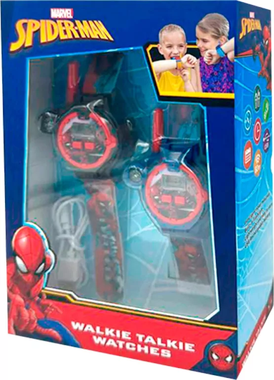 Zegarek z Walkie Talkie Spiderman SPD40156 - tantis.pl