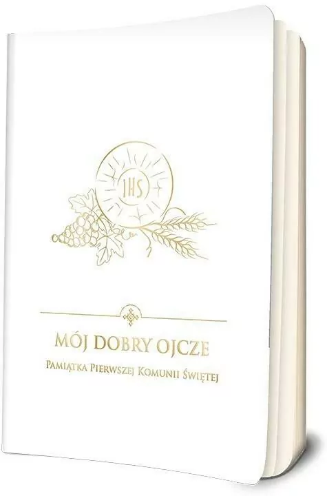 Mój dobry Ojcze. Pamiątka I Komunii Św. (biała) - tantis.pl