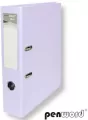 Segregator A4 z okuciem 7,5cm fioletowy pastelowy - tantis.pl