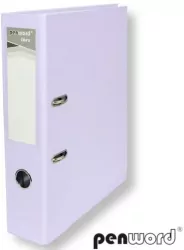 Segregator A4 z okuciem 7,5cm fioletowy pastelowy