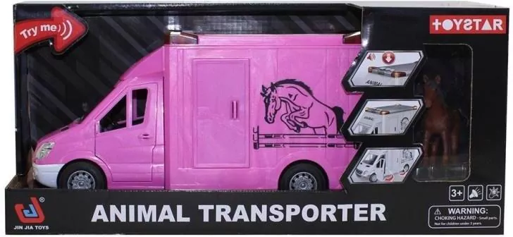 Auto do przewozu koni różowe - tantis.pl