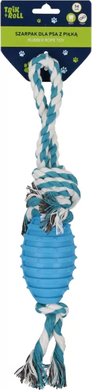 Szarpak dla Psa z piłką 34cm - tantis.pl