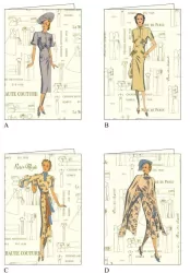 Karnet z kopertą. Kobiety