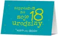 Zaproszenie Urodziny 18 (10szt) - tantis.pl