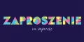 Zaproszenie napis neon z kopertami 5szt - tantis.pl