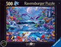 Puzzle 500 świecące - Magiczny świat - tantis.pl