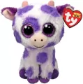 Beanie Boos Ethel - krowa z fiolet. plamami 15cm - tantis.pl