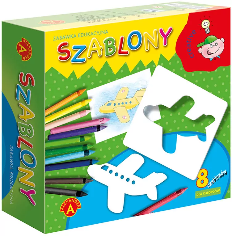 Szablony dla chłopców. Zabawka edukacyjna - tantis.pl