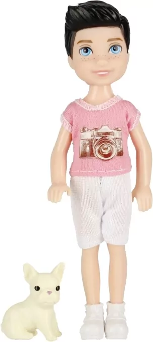 Lalka chłopiec 13cm z akcesoriami mix MEGA CREATIVE 510721 cena za 1 szt - tantis.pl