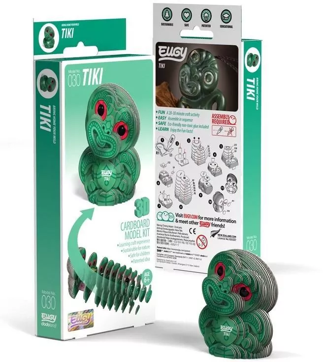 Tiki Eugy. Eko Układanka 3D - tantis.pl