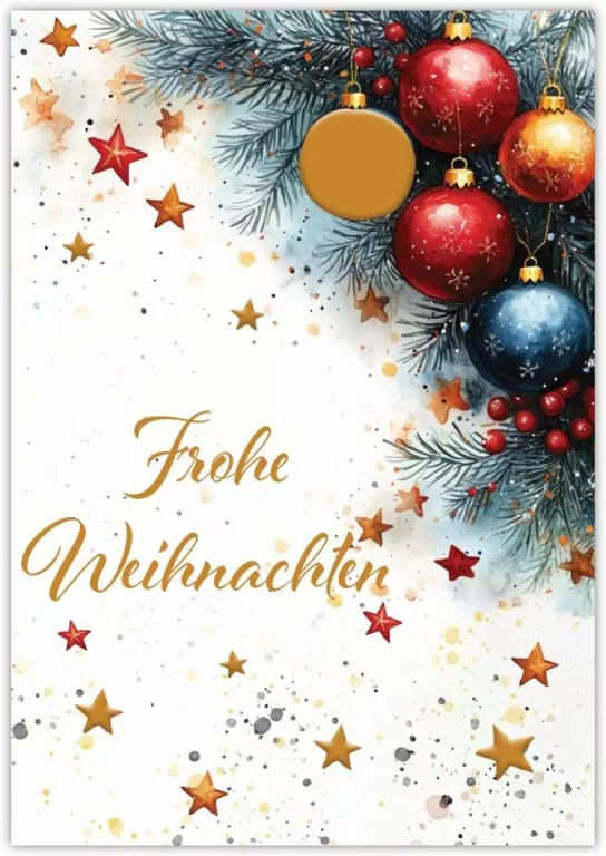 Karnet Boże Narodzenie Deutsch - tantis.pl