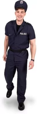 Strój Policjant granatowy rozm. L