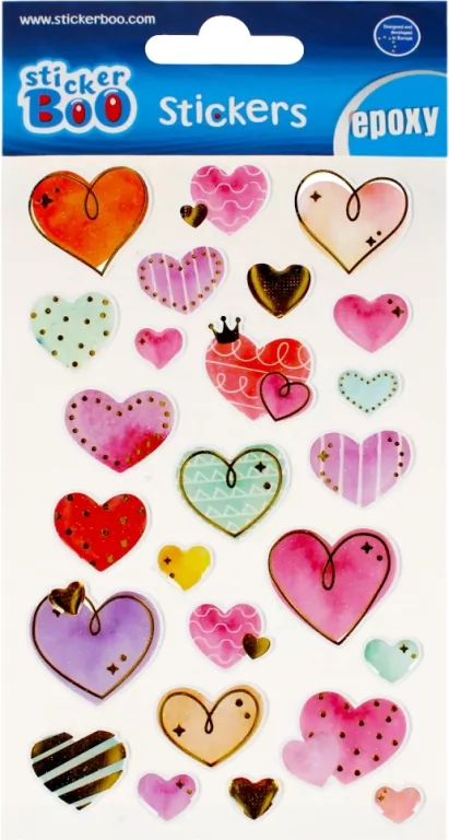 Naklejki Sticker BOO Serca - tantis.pl