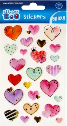 Naklejki Sticker BOO Serca