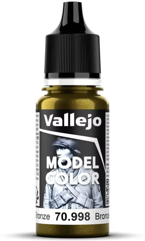 Vallejo: 70.998 - Model Color - Metallic - Bronze (18 ml) - tantis.pl