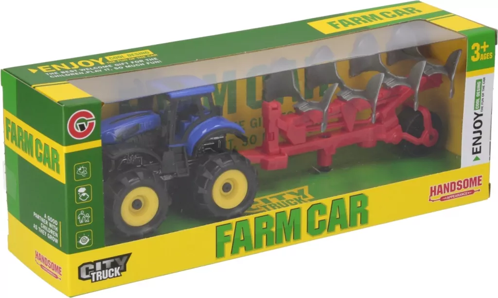 Traktor na baterie+ akcesoria Mega Creative 29x11x8cm - tantis.pl