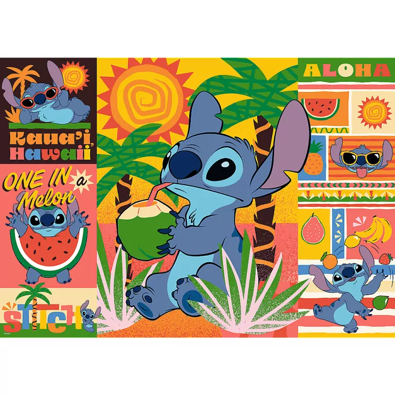Puzzle 500. Wakacje ze Stichem. 37483 - tantis.pl