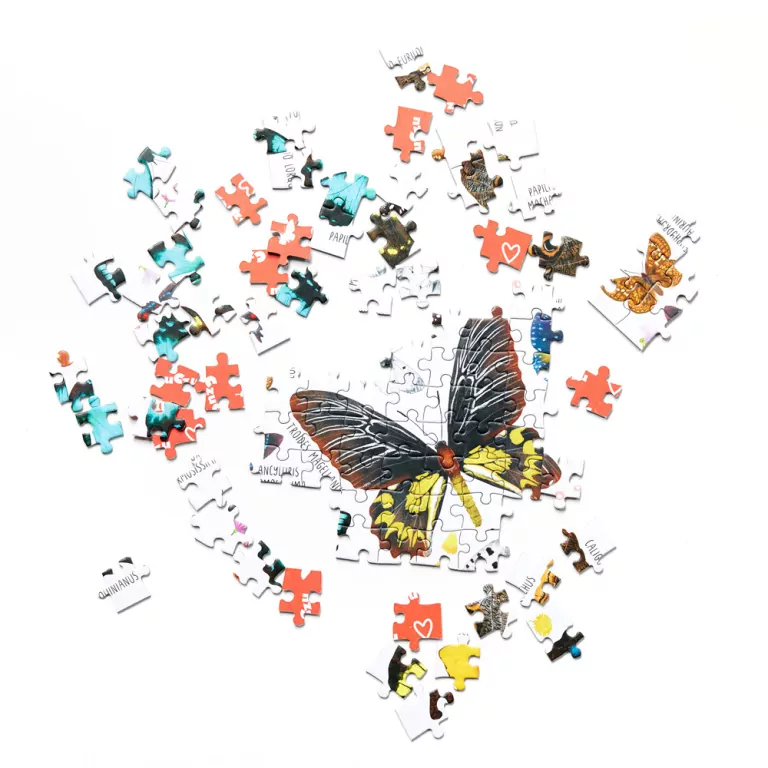 CzuCzu. Puzzlove. Motyle 1000 el. - tantis.pl