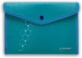 Koperta na zatrzask A5 LUX. Niebieska - tantis.pl