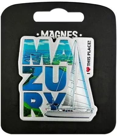 Magnes I love Poland Mazury ILP-MAG-A-MAZ-33 - tantis.pl