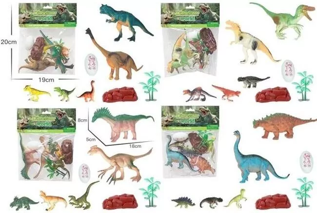 Zestaw dinozaurów z jajem - tantis.pl