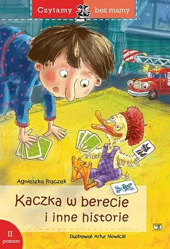 Kaczka w berecie i inne historie. Czytamy bez mamy. Poziom 2 - tantis.pl