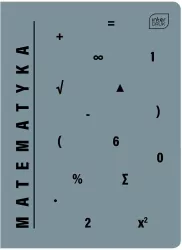 Zeszyt A5/60k kratka. Matematyka. 1 sztuka
