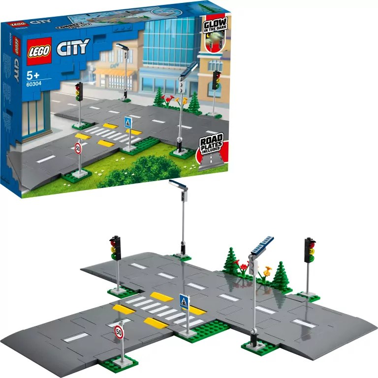 LEGO® City Town. Płyty drogowe. 60304 - tantis.pl