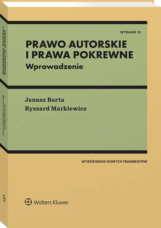 Prawo autorskie i prawa pokrewne Wprowadzenie w.10 - tantis.pl
