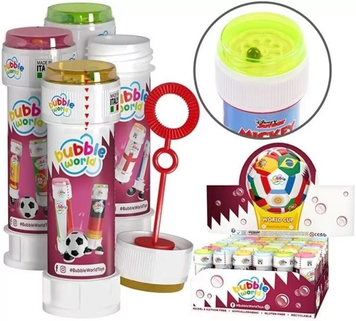 Bańki mydlane 60 ml World Cup, mix - tantis.pl